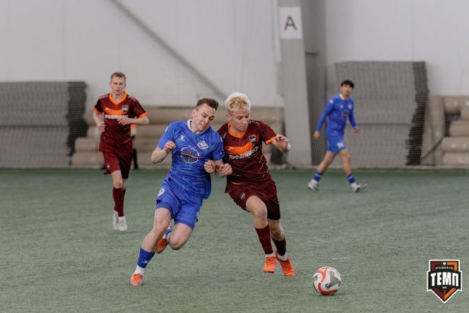 Фото с матча первого круга "Темп" - "Бурятия". Фото:  ФК "Темп"