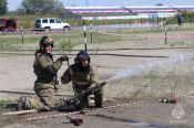 В Барнауле состоялись соревнования по боевому развертыванию среди команд Главного управления МЧС России по Алтайскому краю