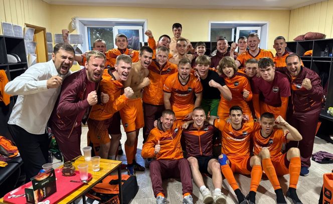 Победная раздевалка "Темпа"