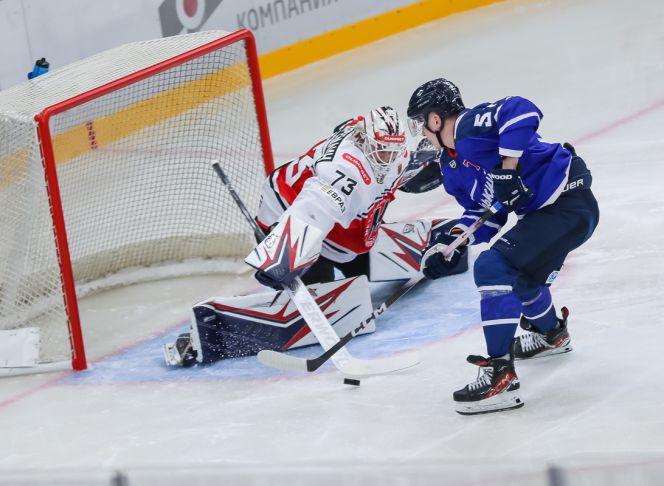 Фрагмент матча открытия нового сезона ВХЛ "Торпедо-Горький" - "Металлург". Фото: сайт ВХЛ