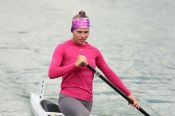 Мария Харитонова выиграла юниорскую гонку на 10,7 км на чемпионате мира по каноэ-марафону в Венгрии 