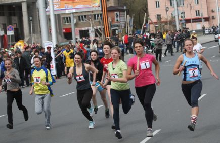 Небо хмурилось, спортсмены улыбались…