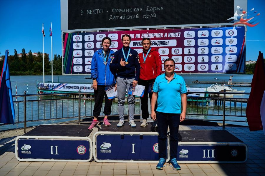 Дарья Фоминская завоевала бронзу в каноэ на дистанции 200 м. Фото: Федерация каноэ России
