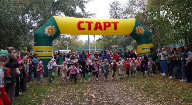 В Рубцовске в День города состоялся Всероссийский день бега «Кросс нации»