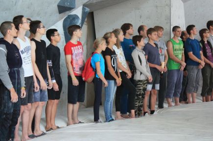 Мария Пляскина - призёр открытого чемпионата Новосибирска в дисциплине "трудность".