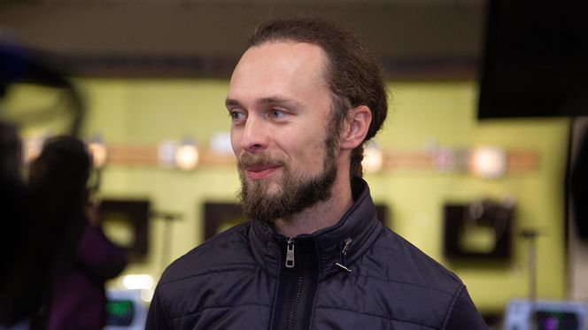 Сергей Каменский в бийском тире. Фото Олег БОГДАНОВ