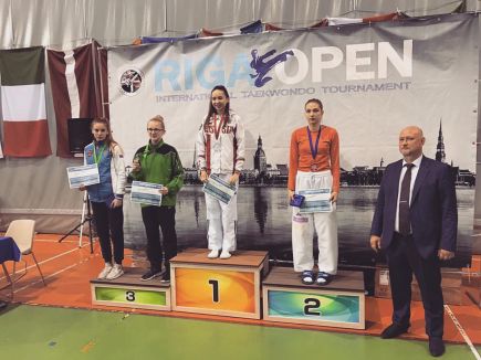 Анастасия Анохина – серебряный призёр международного турнира «Рига Опен».