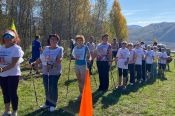 В  Алтайском районе прошли краевые соревнования в дисциплине «северная ходьба»
