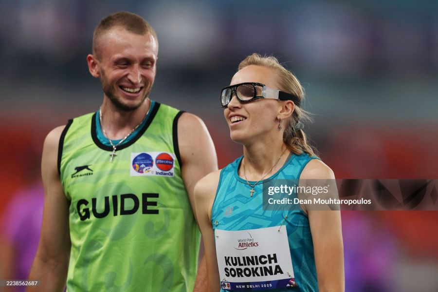 Илья Гончаров и Анна Кулинич‑Сорокина / Фото: © Dean Mouhtaropoulos / Staff / Getty Images Sport / Gettyimages.ru