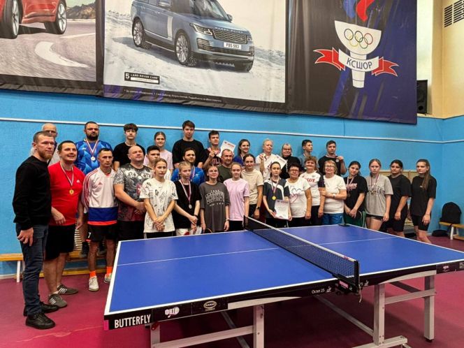  В Барнауле состоялся краевой турнир по настольному теннису (спорт глухих)