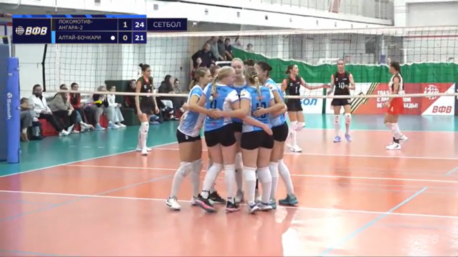 В стартовой игре нового сезона Первой лиги волейболистки «Алтая-Бочкарей» уступили «Локомотиву-Ангаре-2» из Иркутска - 0:3