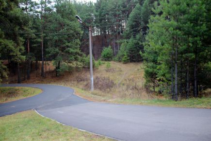 В районе бийского спорткомплекса «Заря» в лесном массиве заработала третья очередь вело-лыжероллерной трассы.