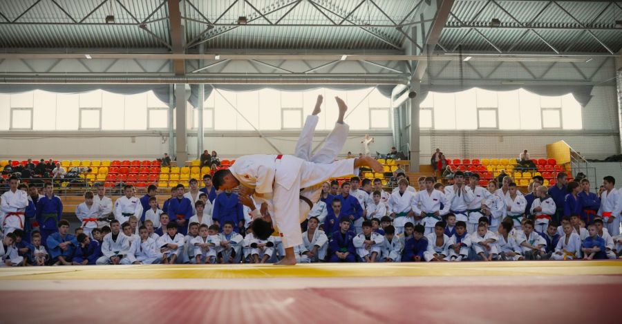 Моменты мастер-класса в СК "Темп". Фото: Александр Чёрный/"Алтайский спорт"