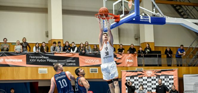 Фрагмент матча ЧБК - БК "Московский". Фото: сайт РФБ