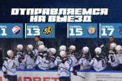 Хоккейный клуб «Динамо-Алтай» отправился в выездное турне по маршруту Саратов - Пенза - Рязань - Тула (турнирная таблица)