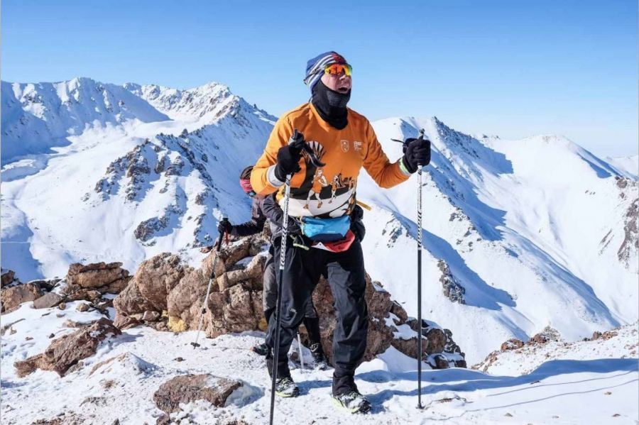 Александр Богумил на Альпинграде. Фото из архива Алексея Герасимова