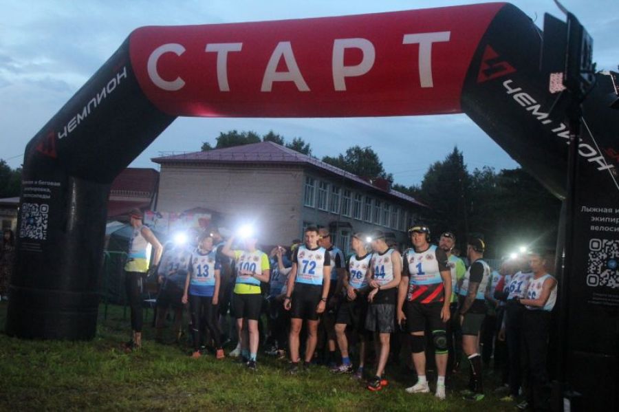 Ночной трейл в Жилино. Фото: Виталий Дворянкин