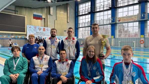 Сборная Алтайского края стала серебряным призёром командного зачёта Кубка России по плаванию (спорт лиц с ПОДА)