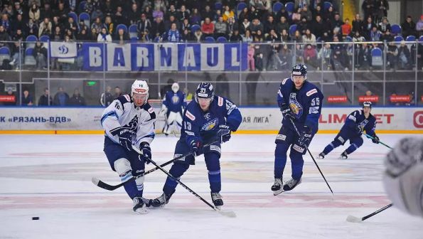 «Динамо-Алтай» по буллитам уступил «Рязани-ВДВ» в гостевом матче ВХЛ