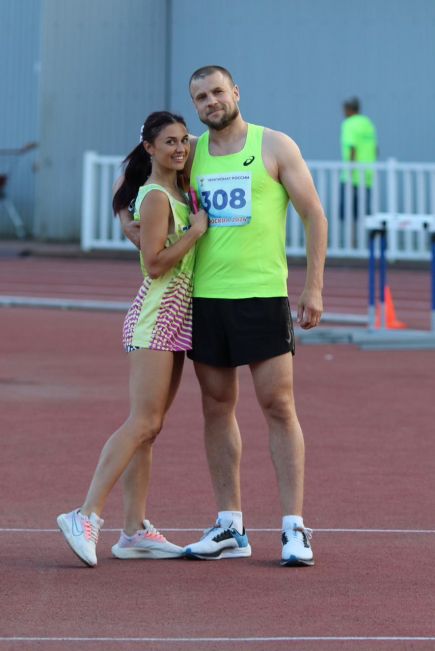 Жанна с мужем Антоном. Фото из альбома спортсменки