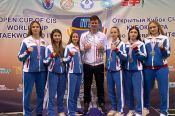 Ольга Грязева завоевала три медали на Международном турнире «Открытый Кубок СНГ – Кубок мира» по тхэквондо ИТФ