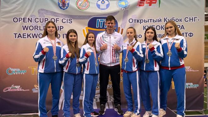 Ольга Грязева завоевала три медали на Международном турнире «Открытый Кубок СНГ – Кубок мира» по тхэквондо ИТФ