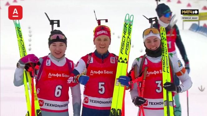 Скрин трансляции "Матч ТВ"