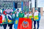 Команда Алтайского края выступила в финале зимнего этапа Всероссийского марафона «Земля спорта» в Магнитогорске
