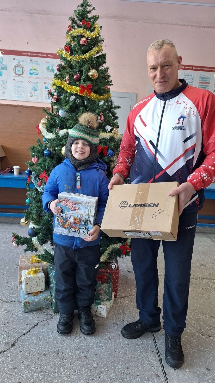 Дед Мороз на пороге! Спортивная отрасль региона участвует в акции «Желание под ёлкой»