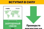 Вступил в силу список запрещенных веществ WADA на 2026 год