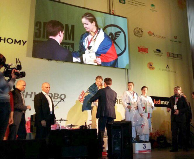 Елена Устинова – серебряный призёр чемпионата России.