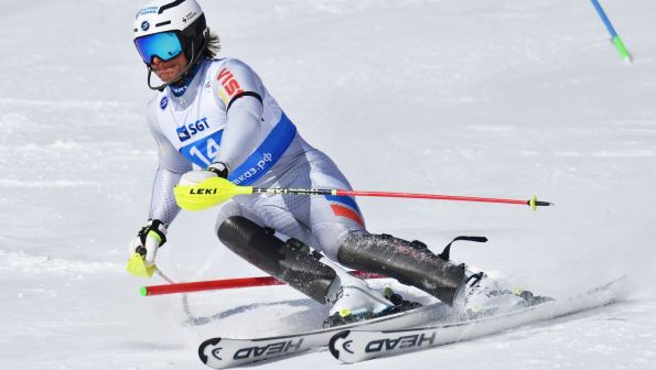Семён Ефимов победитель, Анна Нагайцева - бронзовый призёр слалома на этапе Кубка России на Сахалине