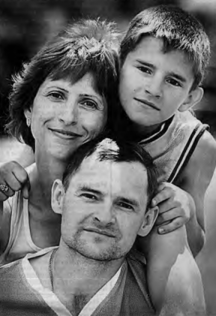 Третьяковы из Немецкого национального района - победители соревнований спортивных семей. Фото: Евгений Налимов/"Алтайская правда"