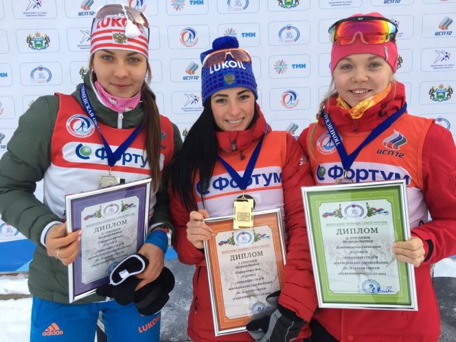 Яна Кирпиченко выиграла вторую гонку на всероссийских молодёжных соревнованиях в Тюмени. 