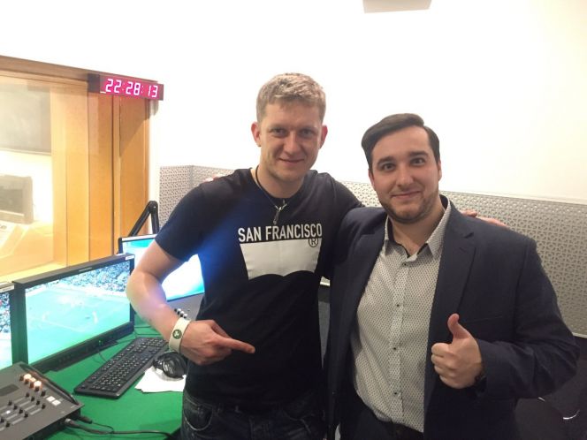 Барнаулец Михаил Меламед в прямом эфире прокомментировал матч «Ливерпуль» – «Суонси» в суперфинале конкурса «Матч ТВ».