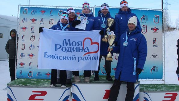 Олимпиада «Троицкое-2026». Биатлон. Эстафета поставила точку. Бийский район - первый, Алтайский – второй, Ребрихинский – третий (фото)