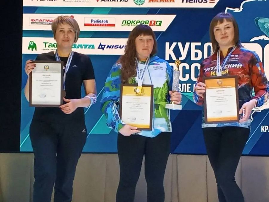 А мастер-то настоящий! Марина Беляева – бронзовый призёр Кубка России по ловле на мормышку, мужская команда Алтайского края – пятая в командном зачёте  