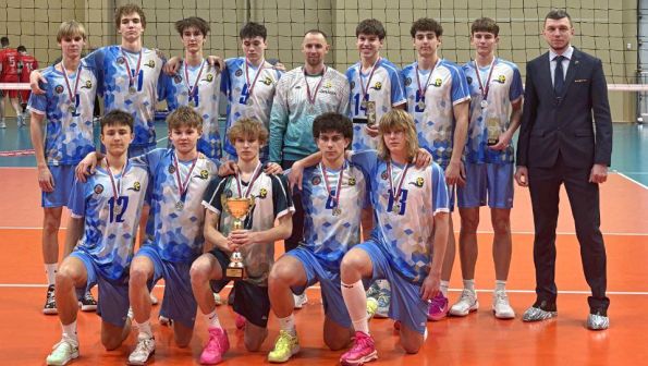 Волейболисты Алтайского края – серебряные призёры первенства Сибири среди юношей до 19 лет