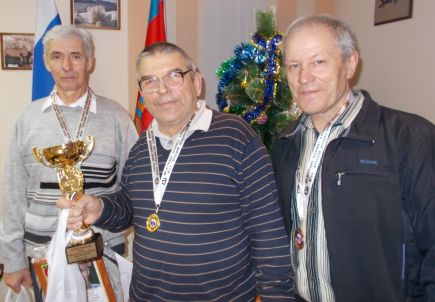 В краевом шахматном клубе состоялся финальный блиц-турнир среди ветеранов.