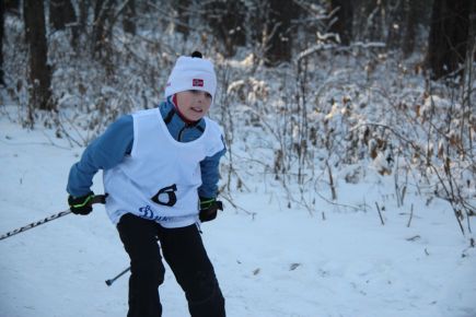 В Барнауле состоялись открытые краевые соревнования "Динамовская лыжня".