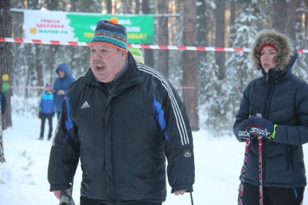 В Барнауле состоялись открытые краевые соревнования "Динамовская лыжня".