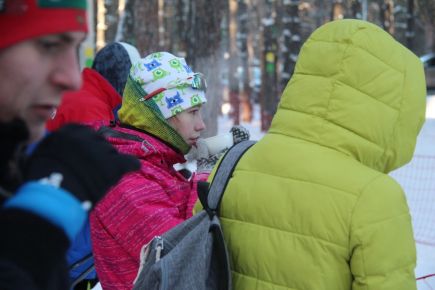 В Барнауле состоялись открытые краевые соревнования "Динамовская лыжня".