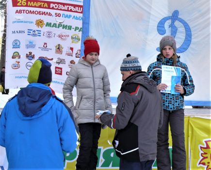 В Барнауле состоялись открытые краевые соревнования "Динамовская лыжня".