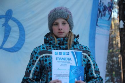 В Барнауле состоялись открытые краевые соревнования "Динамовская лыжня".