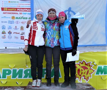 В Барнауле состоялись открытые краевые соревнования "Динамовская лыжня".