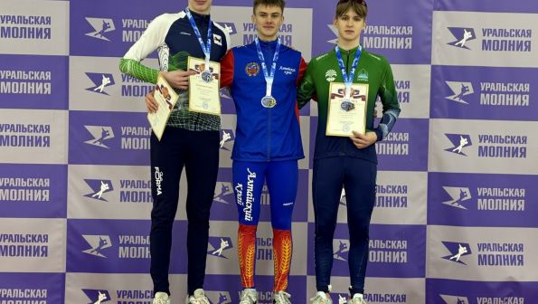 Егор Хромин - двукратный победитель и трёхкратный серебряный призёр Всероссийских соревнований «Золотые коньки»