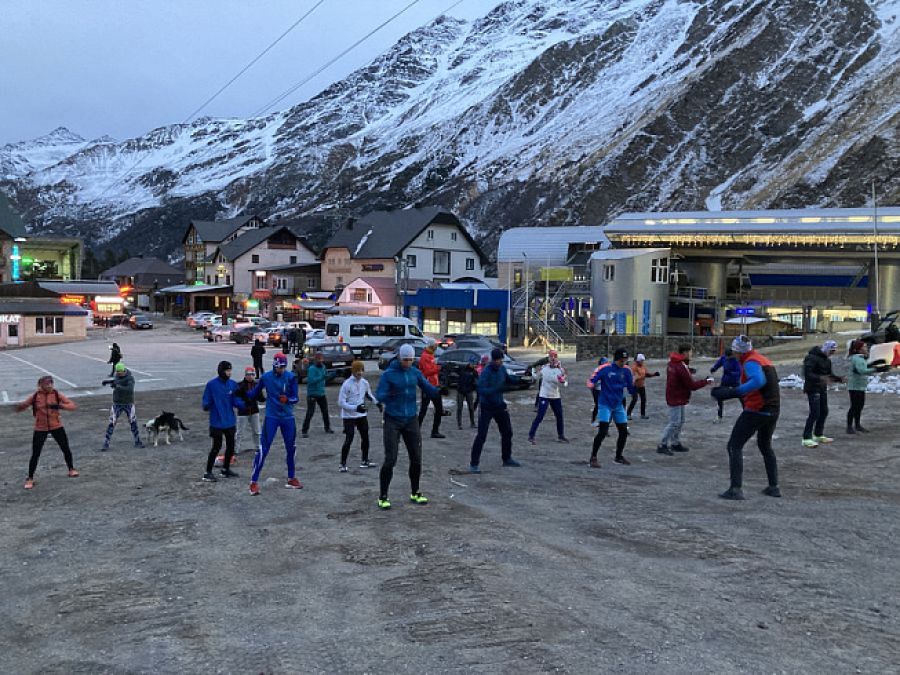 Сборы в горах. Фото предоставлено Михаилом Виноградовым