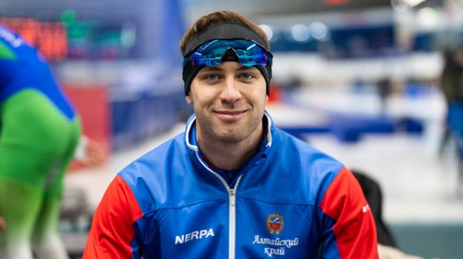 Виктор Муштаков. Фото: Артём Золотарев/Союз конькобежцев России