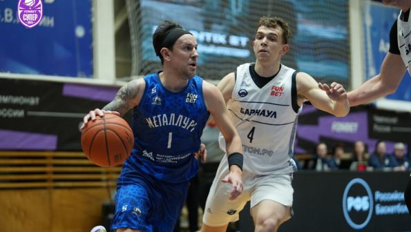 БК «Барнаул» проиграл в домашнем матче Суперлиги «Металлургу» из Магнитогорска - 78:82