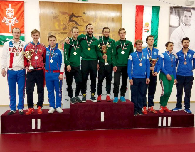 Даниил Бубенчиков – серебряный призёр Европейского молодёжного цикла в командных соревнованиях саблистов до 23 лет